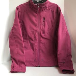 Free Country medium weight zip front stretch jacket size Small